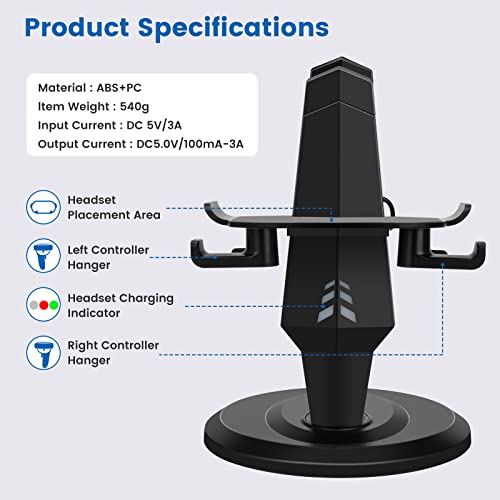VR Stand, Headset Charging Dock V698