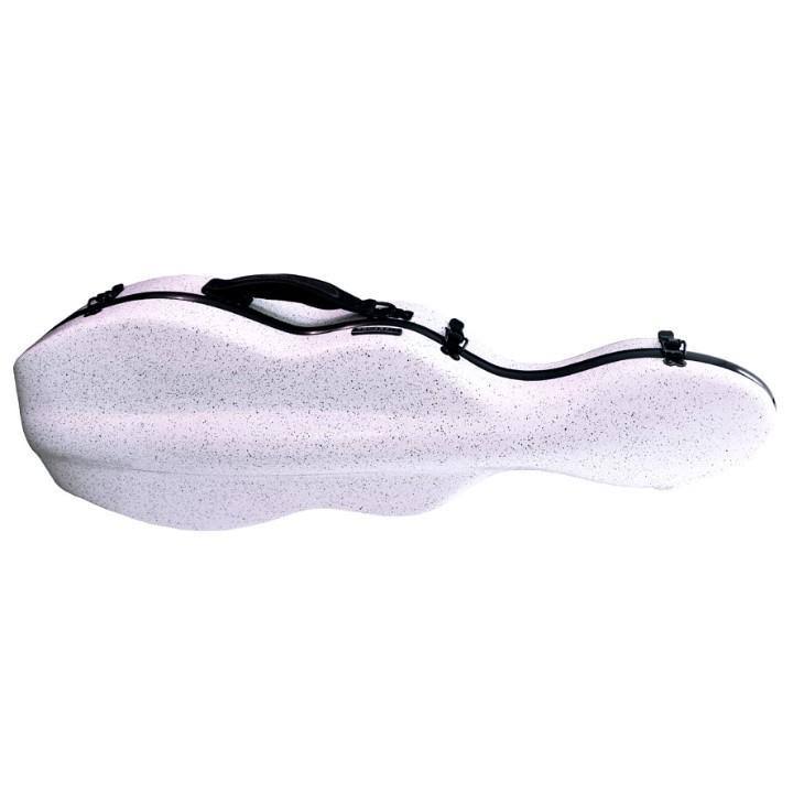 Fiberglass Violin Case White Speckled 4/4 Z29357