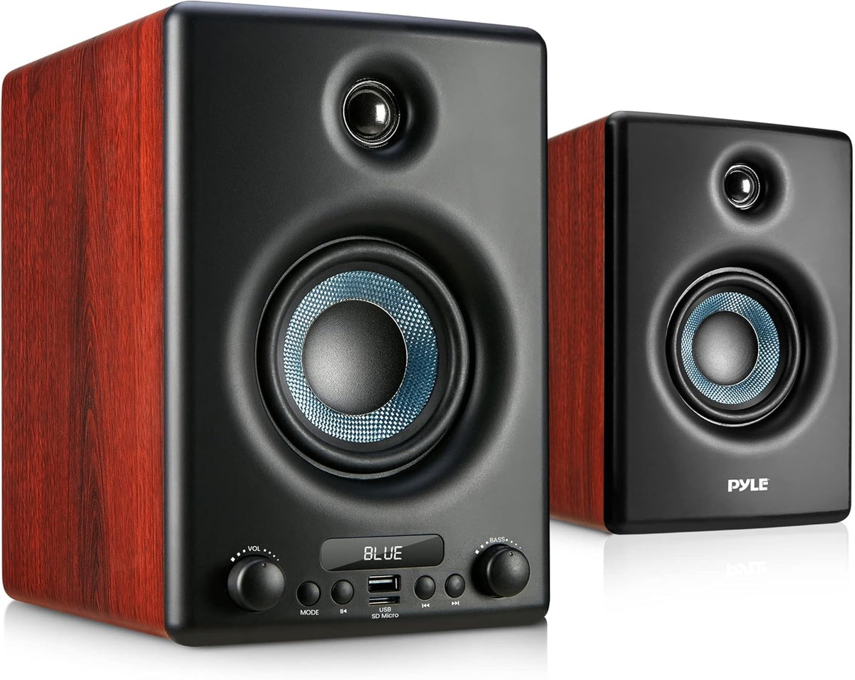 Bluetooth HiFi Bookshelf Speakers E80512