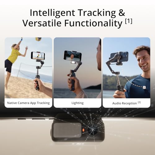 3-Axis Phone Gimbal Stabilizer with Built-in Extension Rod & Tripod G2172