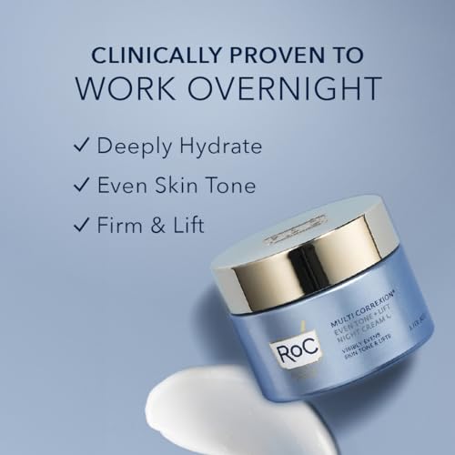 5 in 1 Restoring Facial Night Cream, 1.7 Ounces E967665
