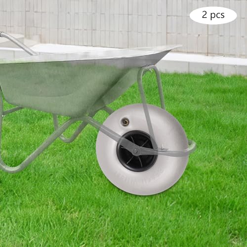10" Inflatable Balloon Wheels 2-Pack Beach Cart Tires S3135