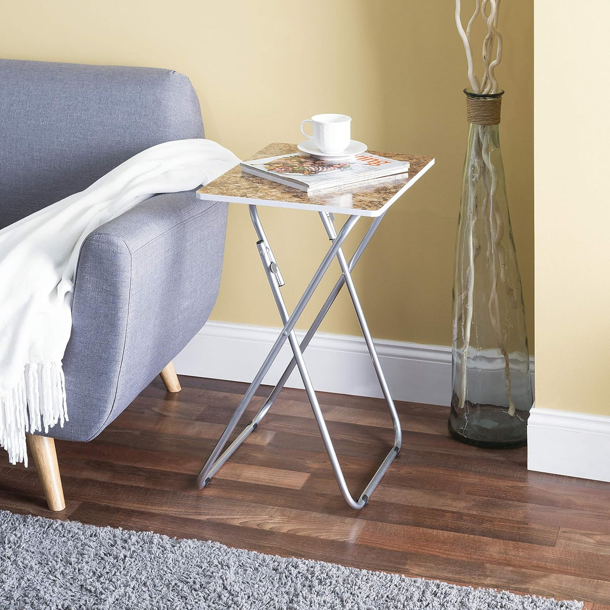 Brown Folding TV Tray B26825