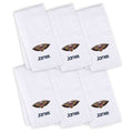 White 6-Pack Burp Cloth R49241