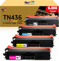 Compatible Toner Cartridge Replacement 1Black 1Cyan 1Magenta 1Yellow Y4871