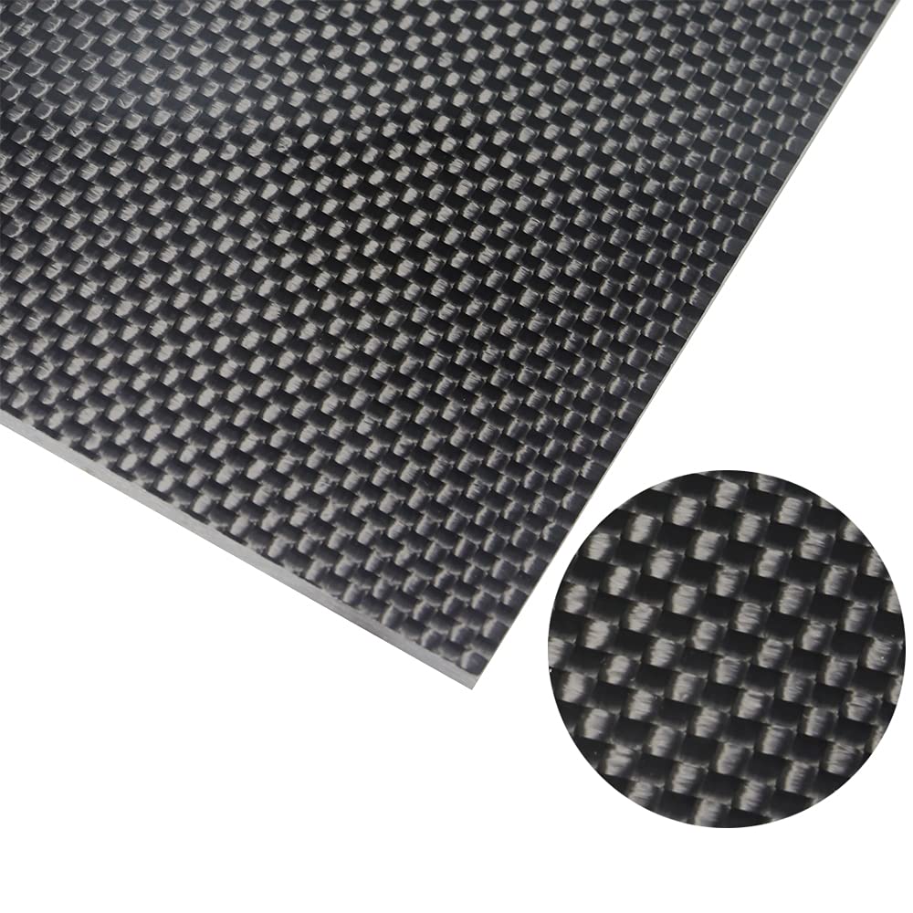 400X500X1.0MM 1.5MM 2.0MM 2.5MM 3.0MM 3.5MM 4.0MM 4.5MM 5.0MM 3K Carbon Fiber Plate A356362