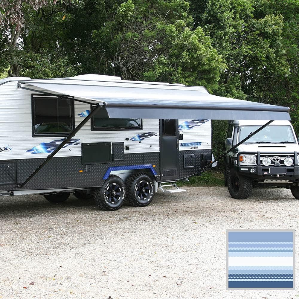 16 Feet Vinyl RV Awning Replacement P7105