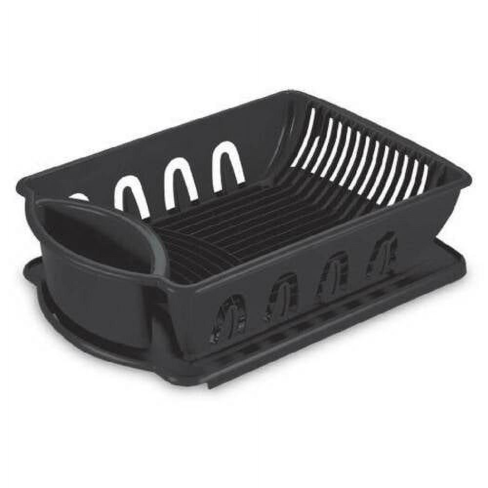 2 Piece Plastic Dish Drainer Dry Rack M2827