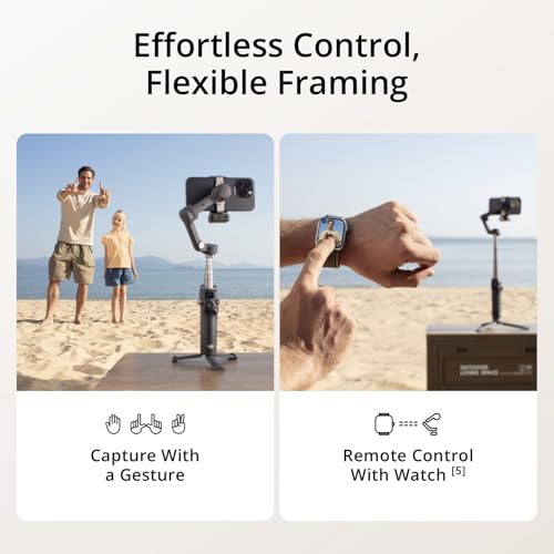 3-Axis Phone Gimbal Stabilizer with Built-in Extension Rod & Tripod G2172