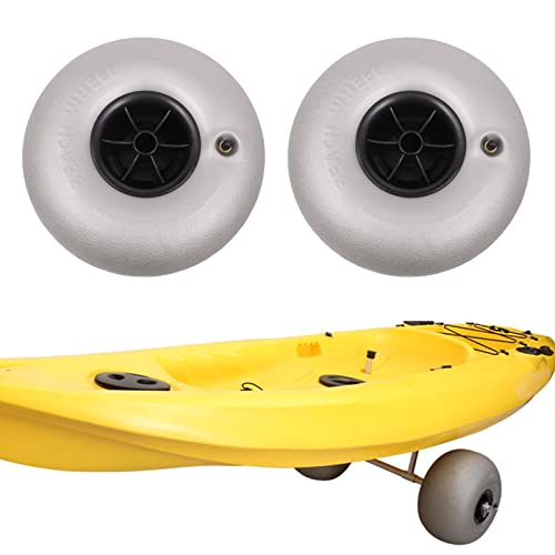 10" Inflatable Balloon Wheels 2-Pack Beach Cart Tires S3135
