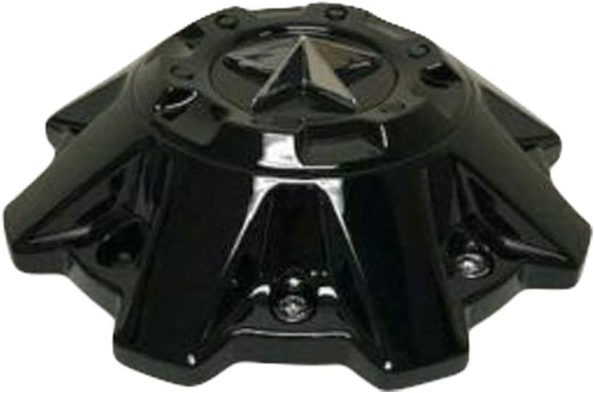 Gloss Black Wheel Center Cap Pack of 2 Z2881