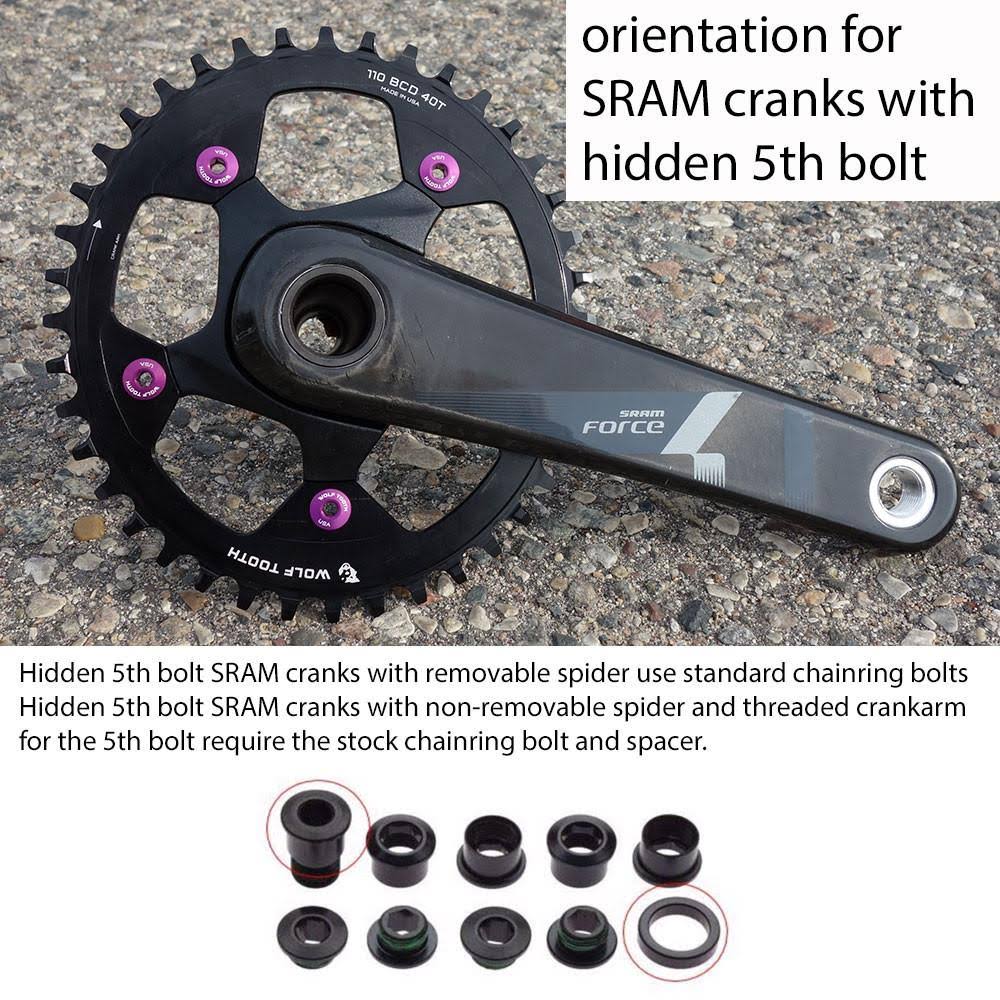 42T 110 BCD 5-Bolt Chainring V474