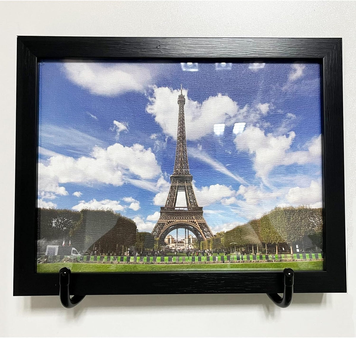2 Pack Adjustable Black Metal Plate Hangers W735300