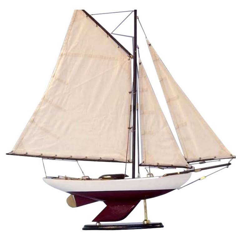 Wood Sailboat T552