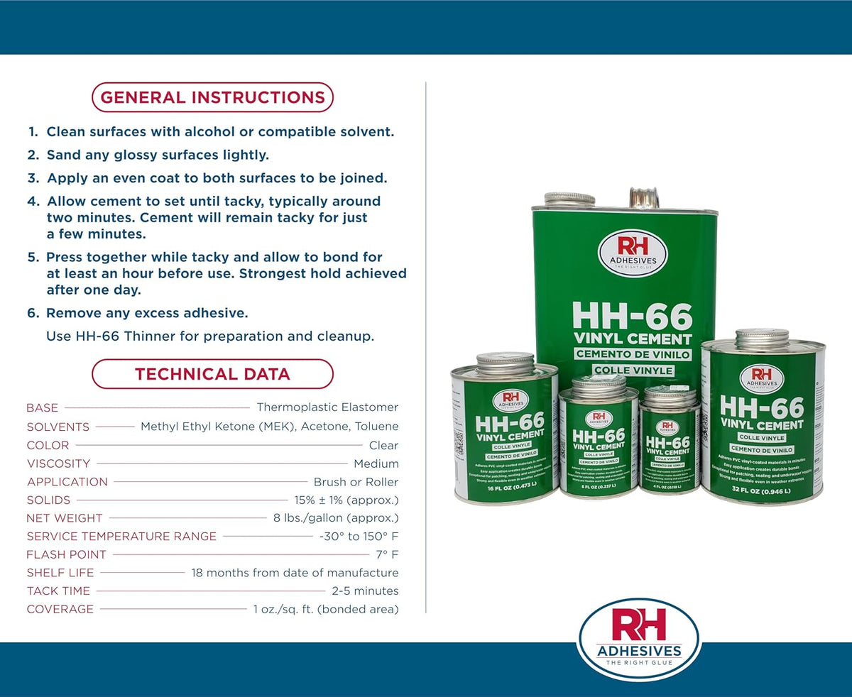 16 oz Vinyl Cement J442037