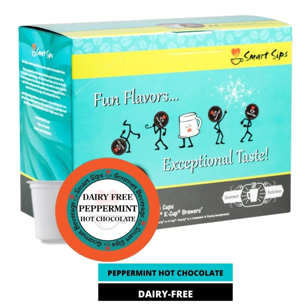 Dairy-Free Peppermint Hot Chocolate Pods T666