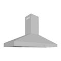 60 in. 500 CFM Convertible Wall Mount Range Hood in Stainless Steel J255