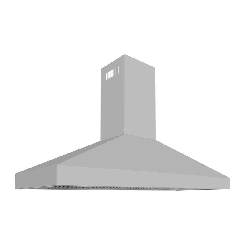 60 in. 500 CFM Convertible Wall Mount Range Hood in Stainless Steel J255
