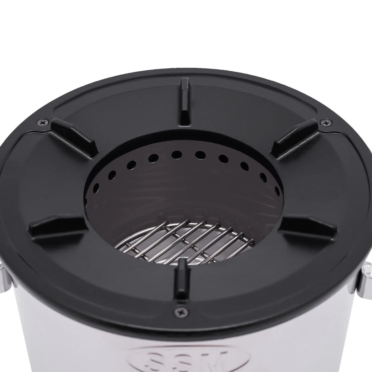 Portable Wood Burning Rocket Stove with Adjustable Firepower Stainless Steel S1366