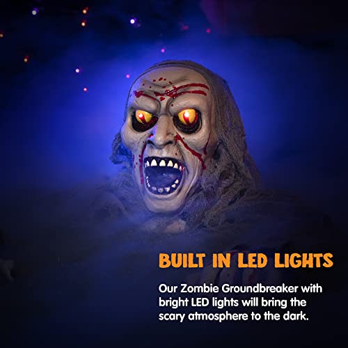 Sound Activated Halloween Groundbreaker Crawling Doll I719
