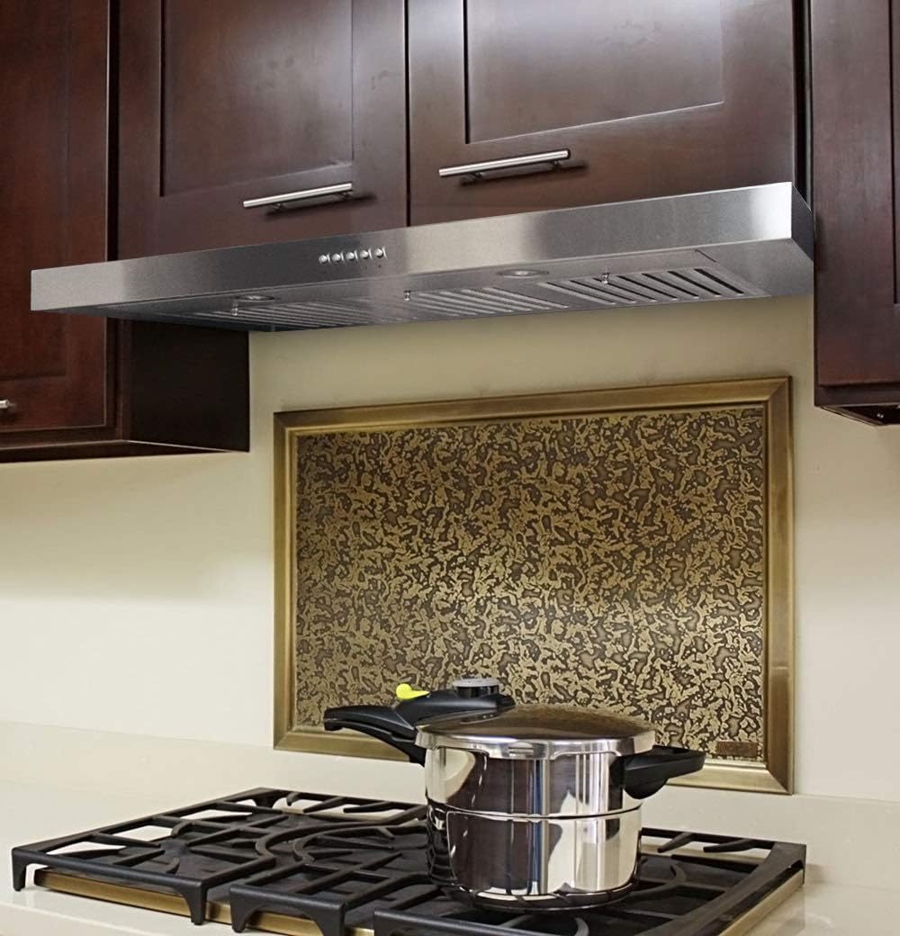 Under Cabinet Range Hood, 3-Speed, 750 CFM, Baffle Filters N8488