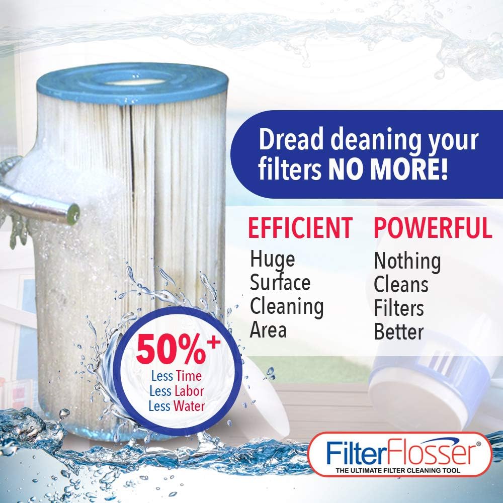 2 Pack Pool & Spa Cartridge Filter Cleaning Tool O5797