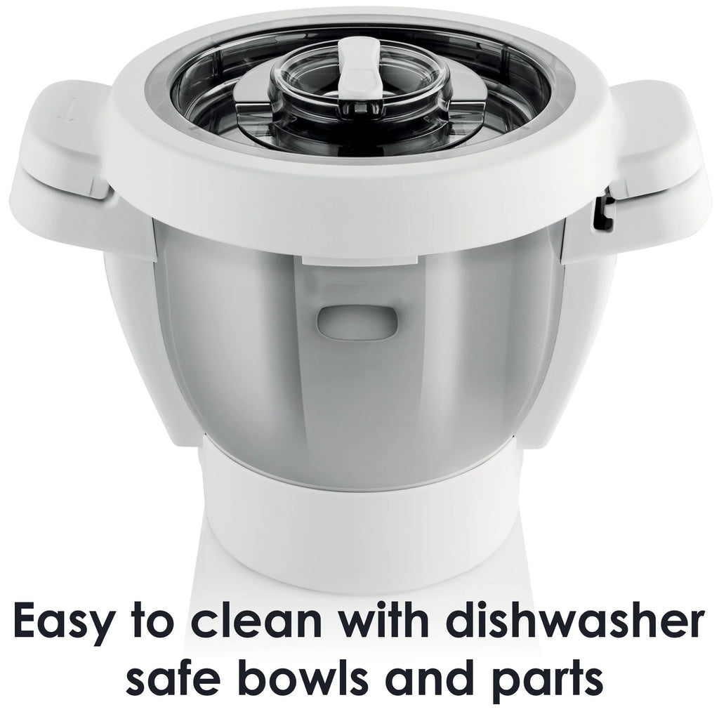 White 4.7-Quart Food Processor P400550