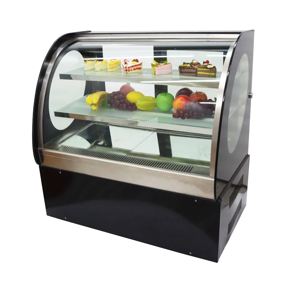 35" Curved Refrigerated Cake Display Cabinet O83700