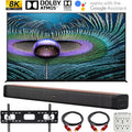 85 inch 8K LED HDR Smart TV with 60W 2.0 Channel Soundbar N94542