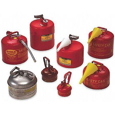 Stainless Steel Safety Can, 2 1/2 Gallon M64652