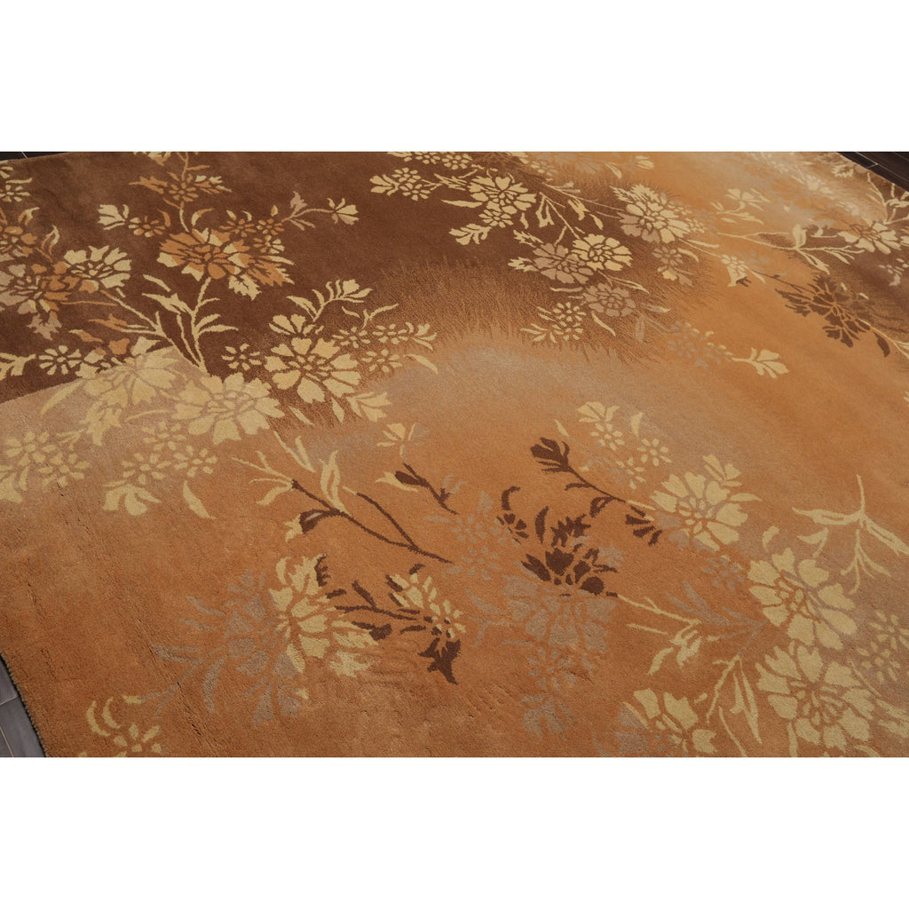 Hand Tufted 100 Wool Botanical Oriental Rug O474