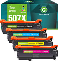 Compatible Toner Cartridge for HP Enterprise Printer (1 Black 1 Cyan 1 Magenta 1 Yellow) N883583