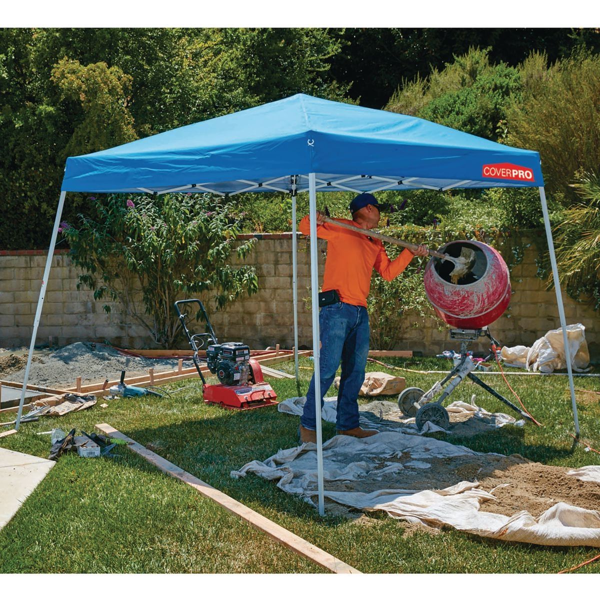 10 ft. x 10 ft. Slant-Leg Pop-Up Canopy M4741