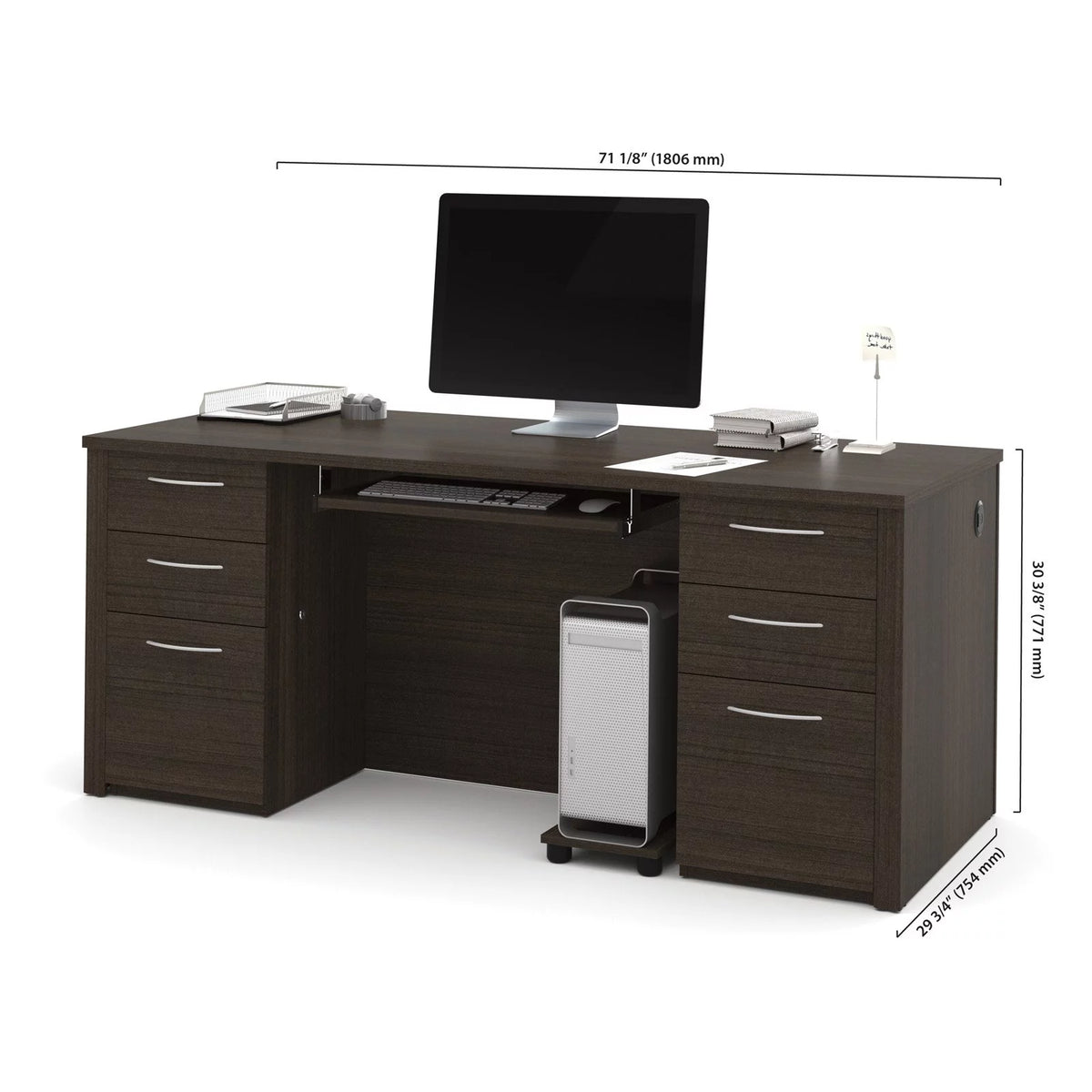 71" Executive Desk G7083