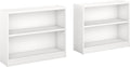 2 Shelf Bookcase Set of 2 in Royal Oak R19736