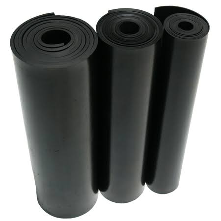 Black Nitrile Sheets 1/2 x 22 x 36 A668