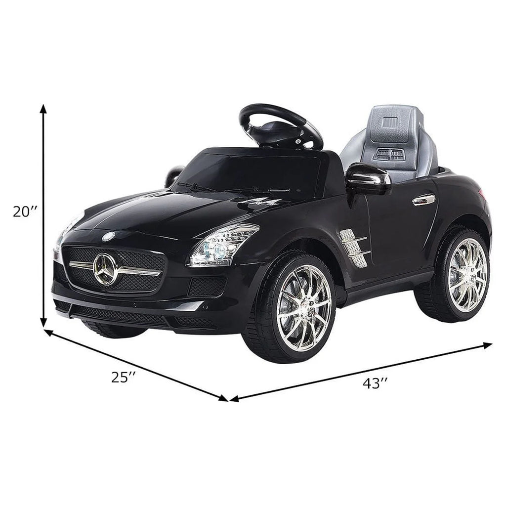 Black Kids Ride On Car W931702