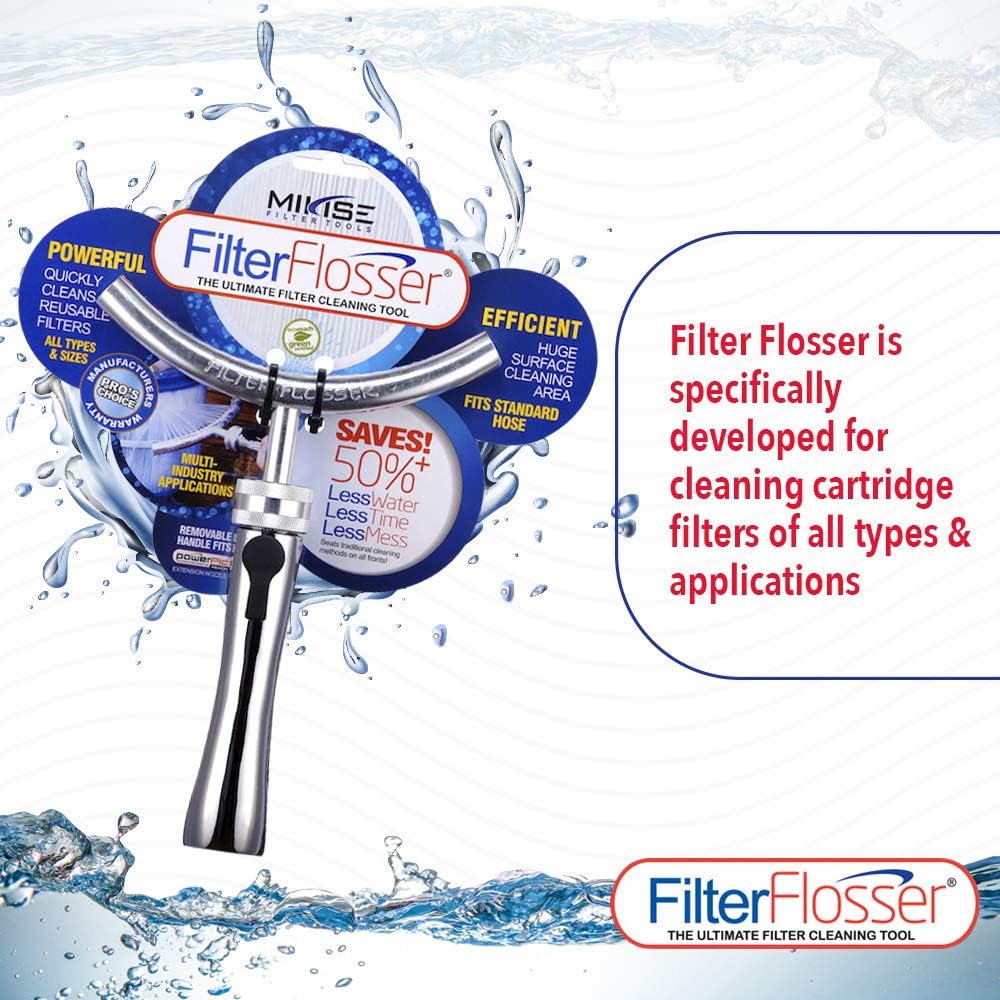 2 Pack Pool & Spa Cartridge Filter Cleaning Tool O5797