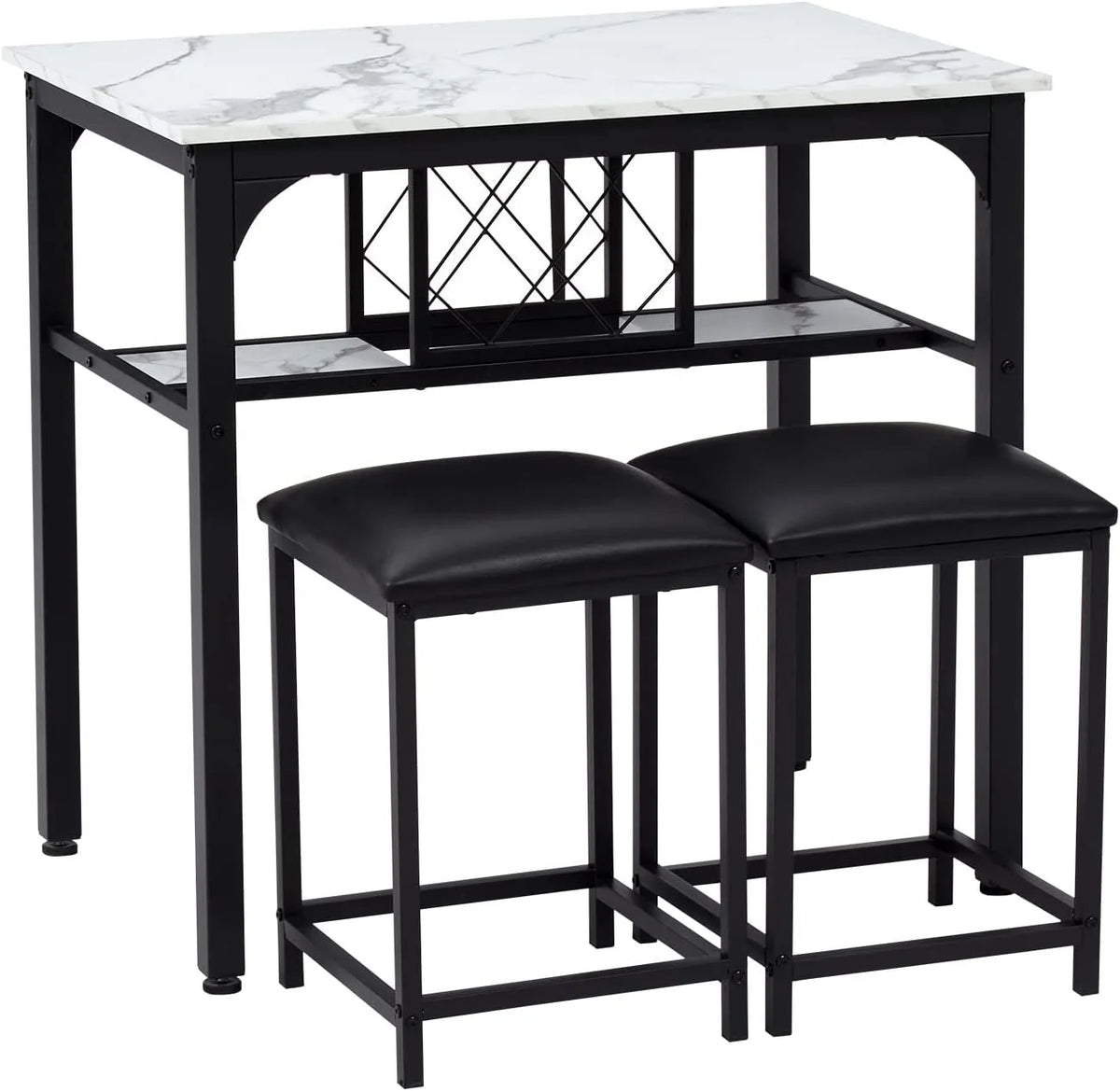 Dining Table and Chairs Set for 2 U338