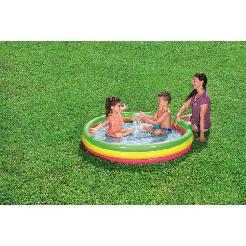 Alberca Inflable arcoiris E3055