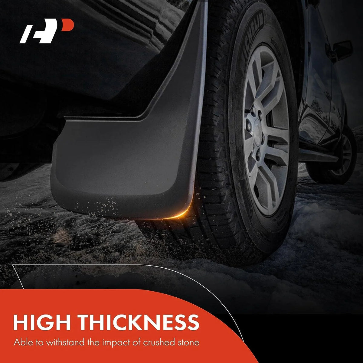 4-PC Molded Mud Flaps Splash Guards for Toyota Tacoma S299
