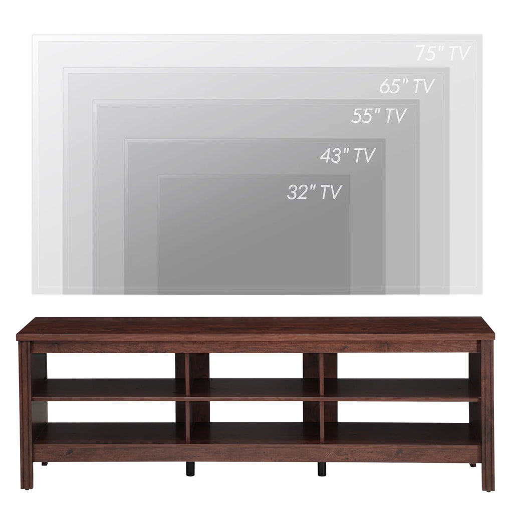 Brown Wood TV Stand Q5944