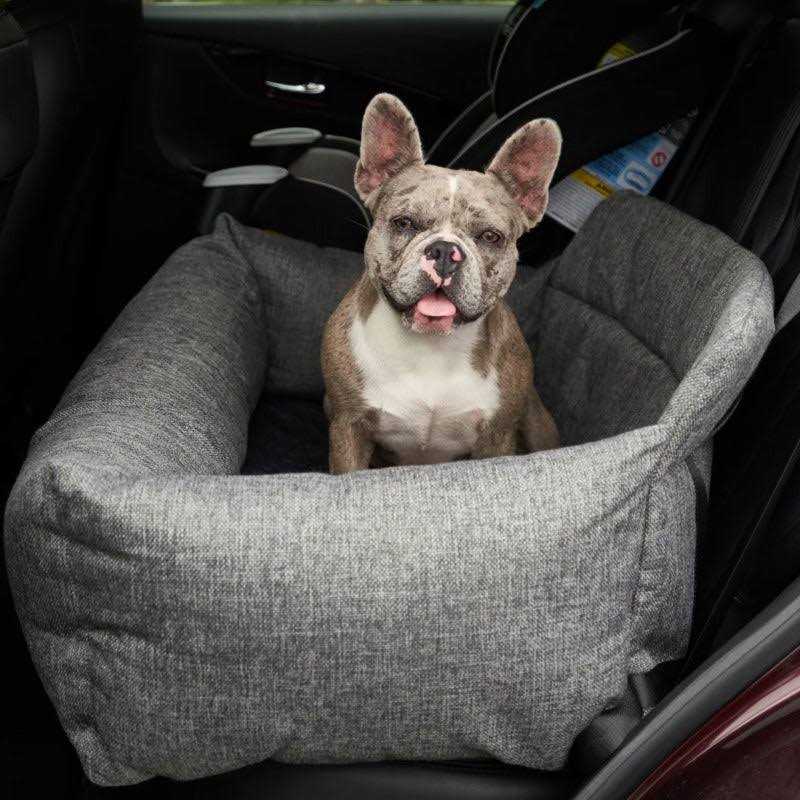 Memory Foam Dog Car Bed Gray A644534