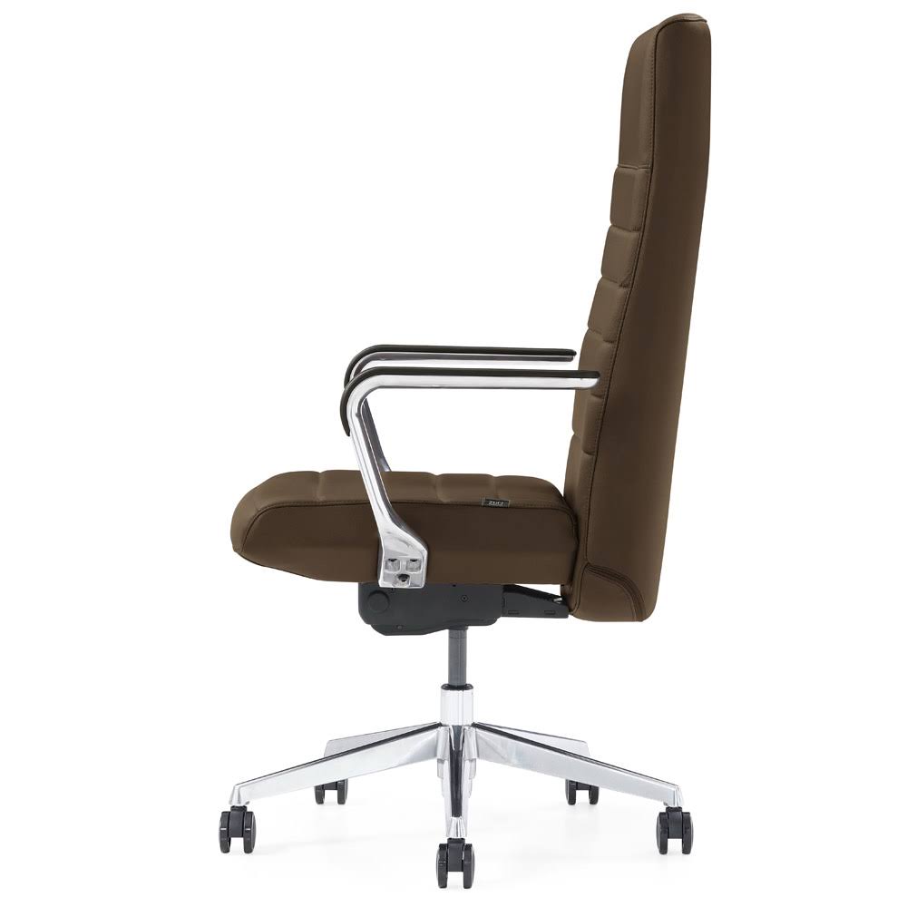 Modern Dark Brown Leather Executive Chair M7101