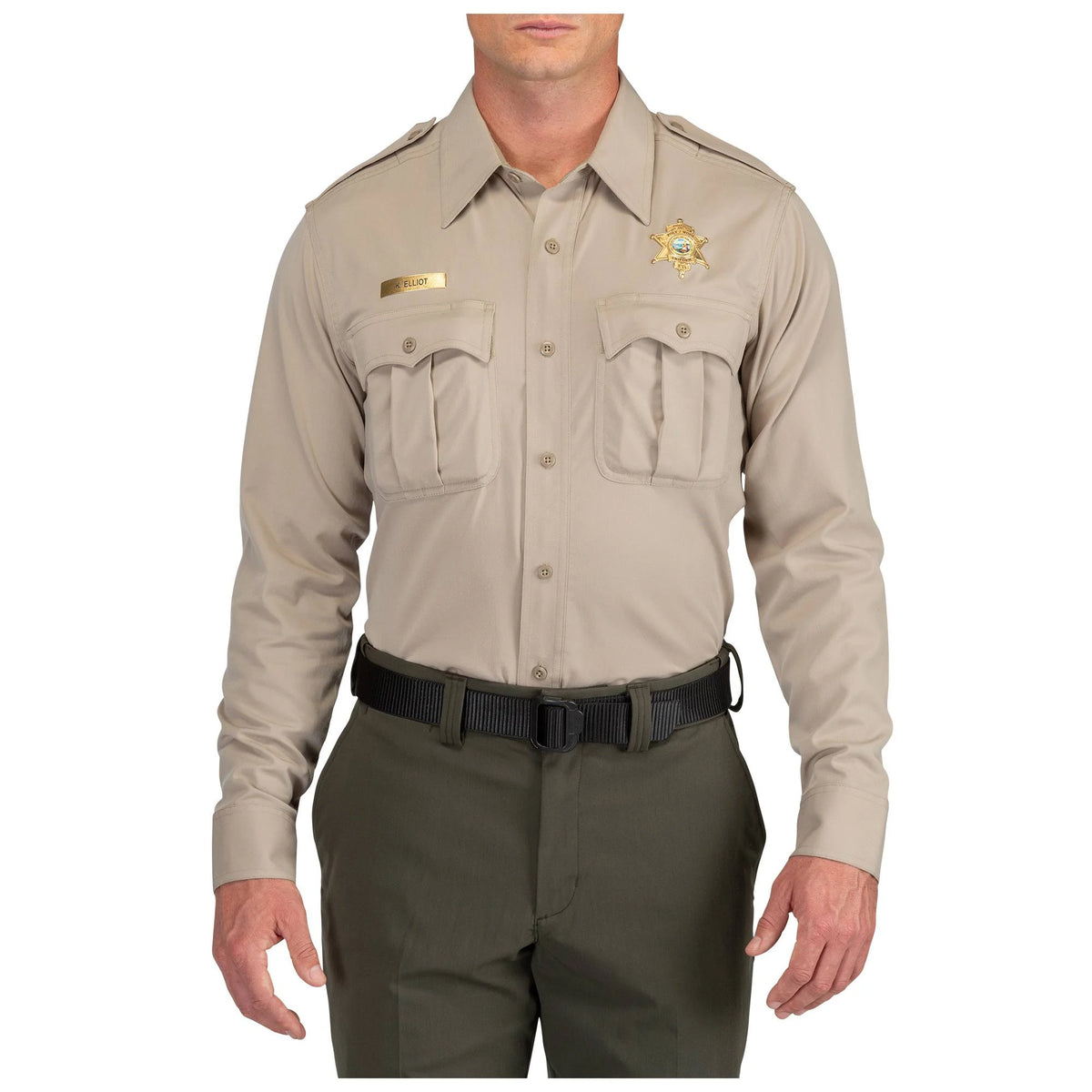 Class A Flex-Tac Poly/Wool Twill L/S Shirt R961378