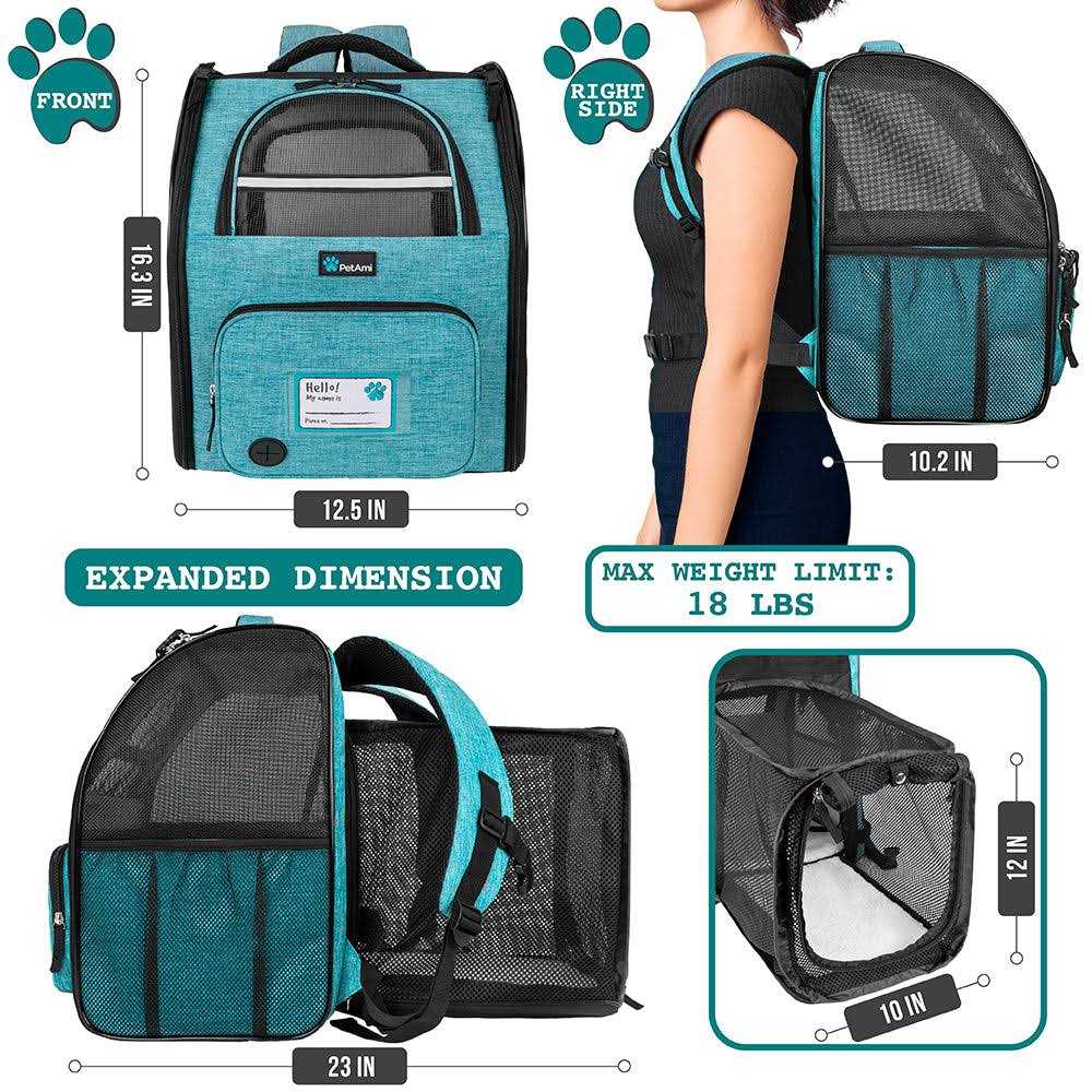 Expandable Pet Carrier Backpack E958627