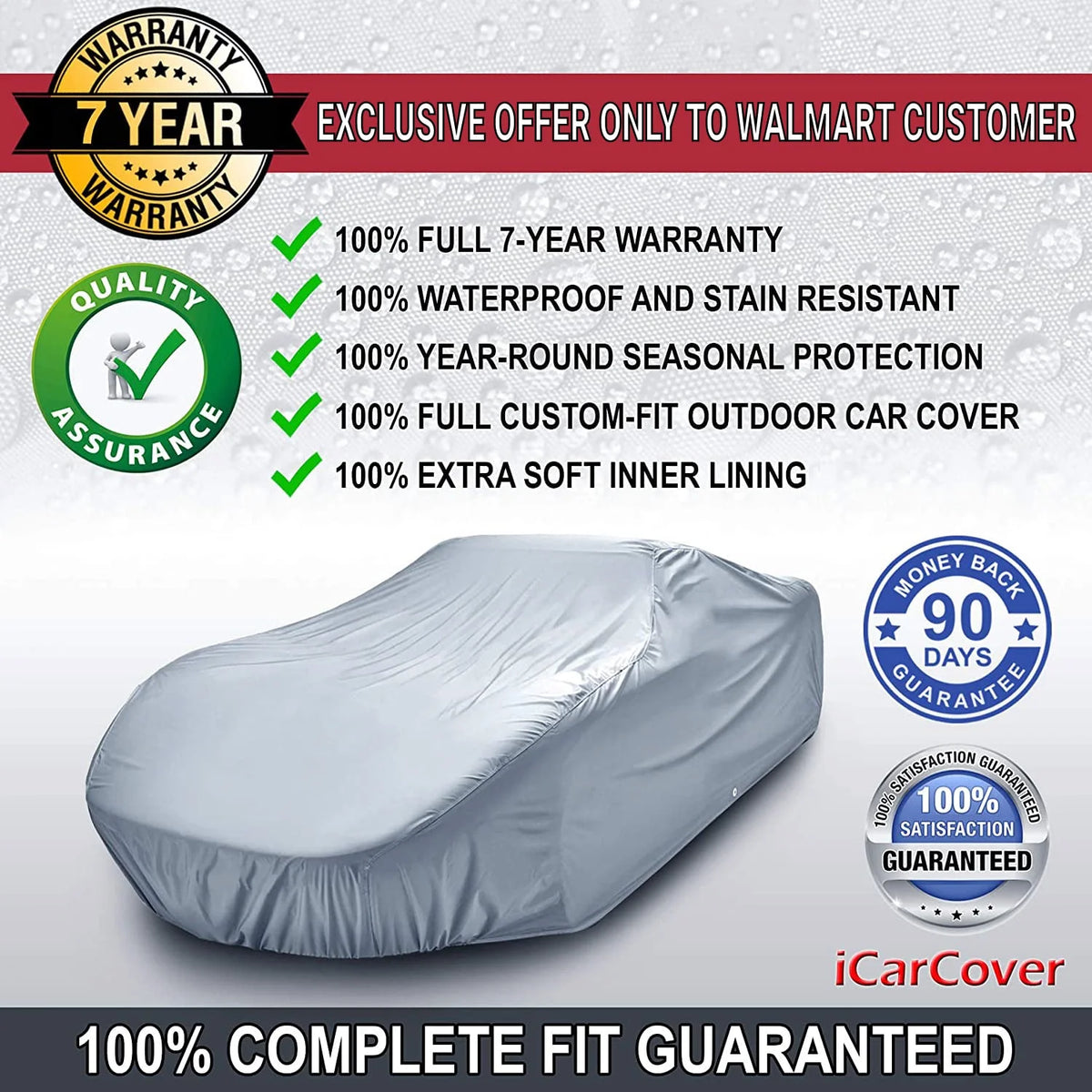 Custom Car Cover Waterproof All-Weather Q8937