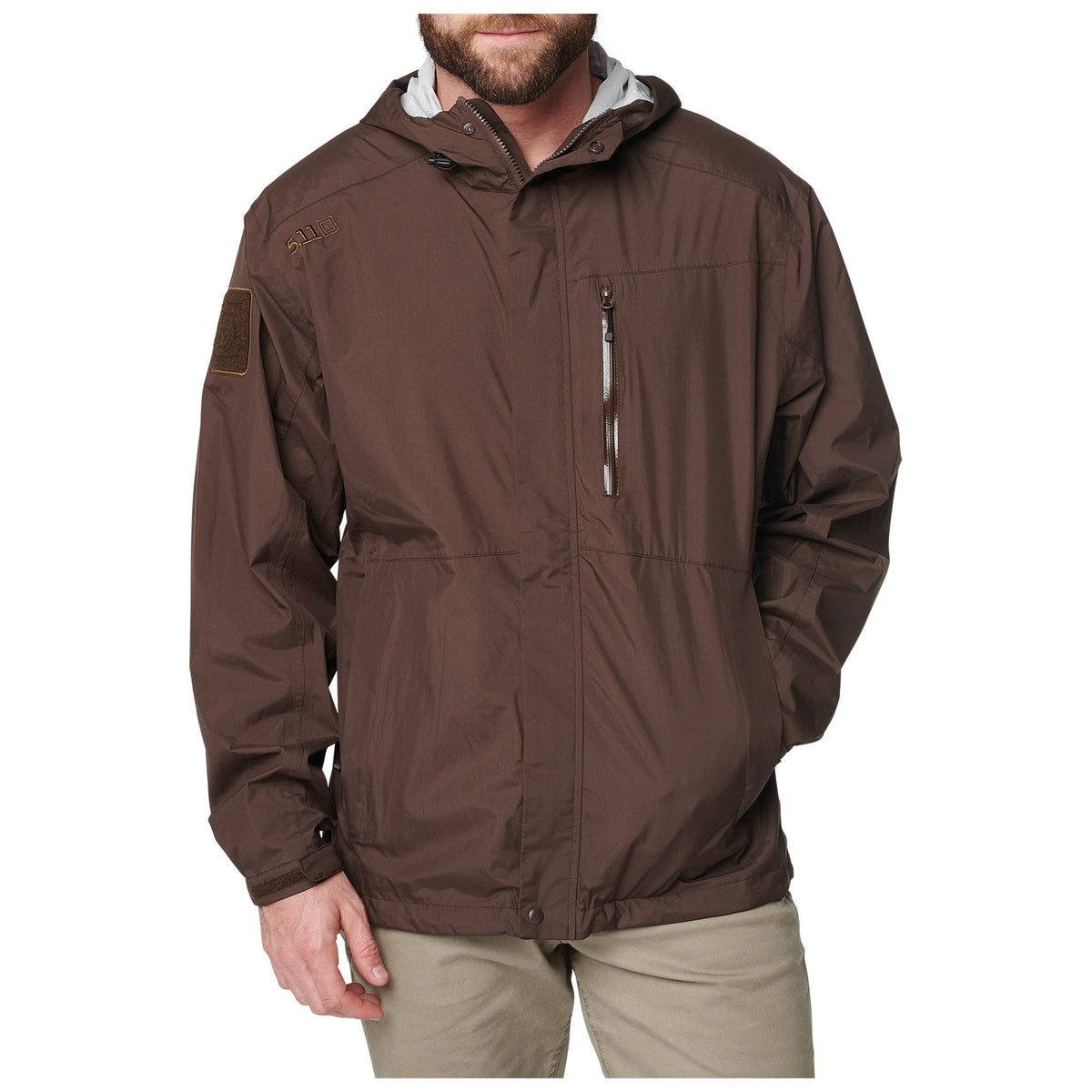 Brown Shell Jacket K869