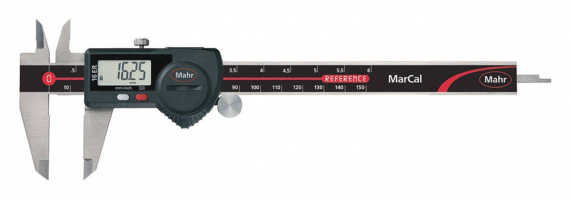 Digital Caliper, IP67, 40mm Jaw D U17898
