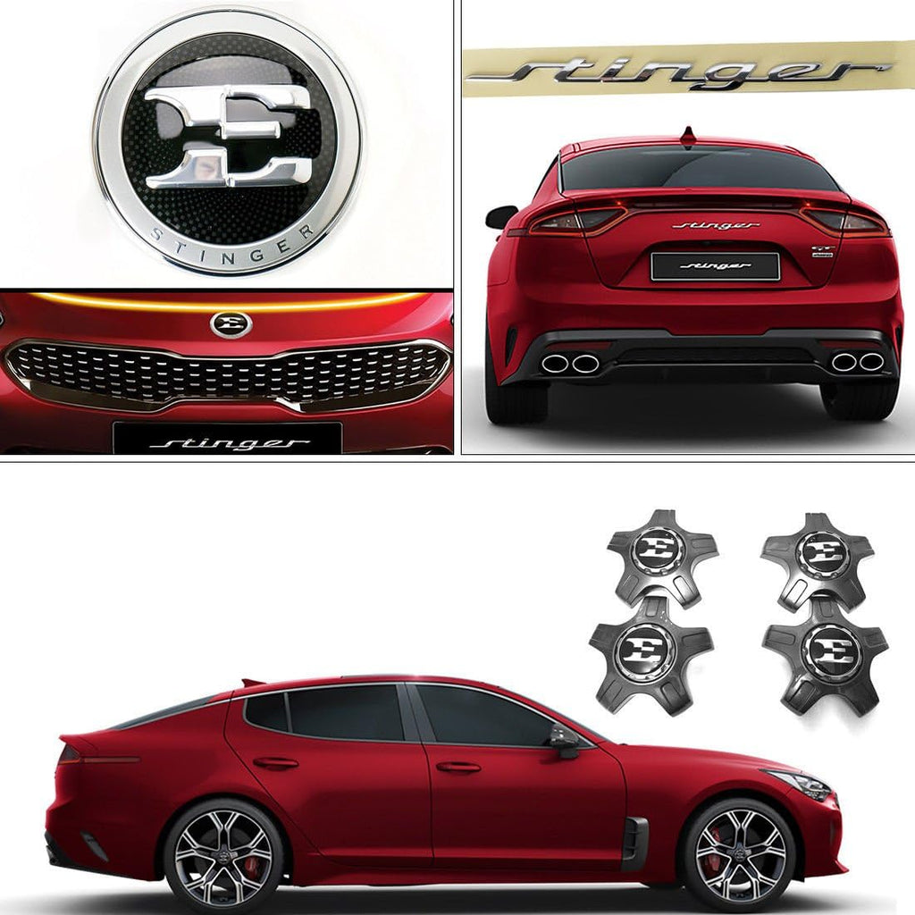Front & Rear Emblem Center Wheel Cap Set (Total 6 pcs) M5385